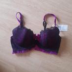 Hunkemoller Sylvie lace bh maat 80D nieuw, Ophalen, Zwart, BH