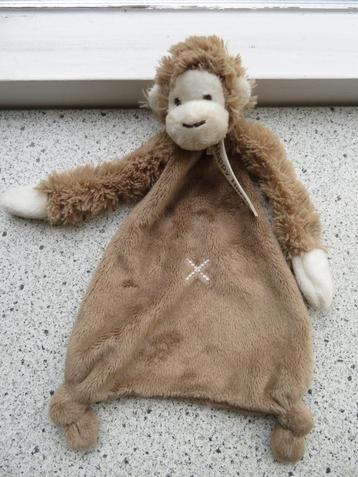 Knuffeldoek aap of aapje Monkey Micky Happy Horse bruin beschikbaar voor biedingen