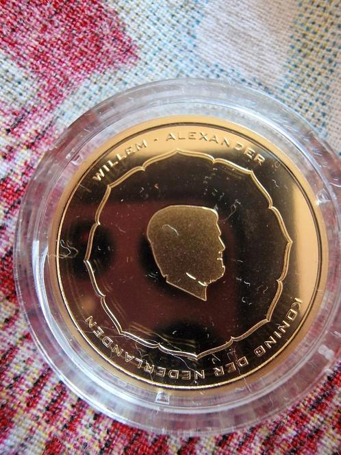 Gouden tientje Willem Alexander 2021. Tema Anton Geesink., Postzegels en Munten, Munten | Nederland, Losse munt, Euro's, Koningin Beatrix