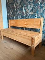 Houten Opbergbank - Klepbank - Eetkamer bank, Antiek en Kunst, Antiek | Meubels | Stoelen en Banken, Ophalen