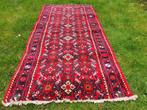 Prachtig handgeknoopt Perzisch tapijt  HAMADAN, 200 cm of meer, Gebruikt, Rechthoekig, Ophalen of Verzenden
