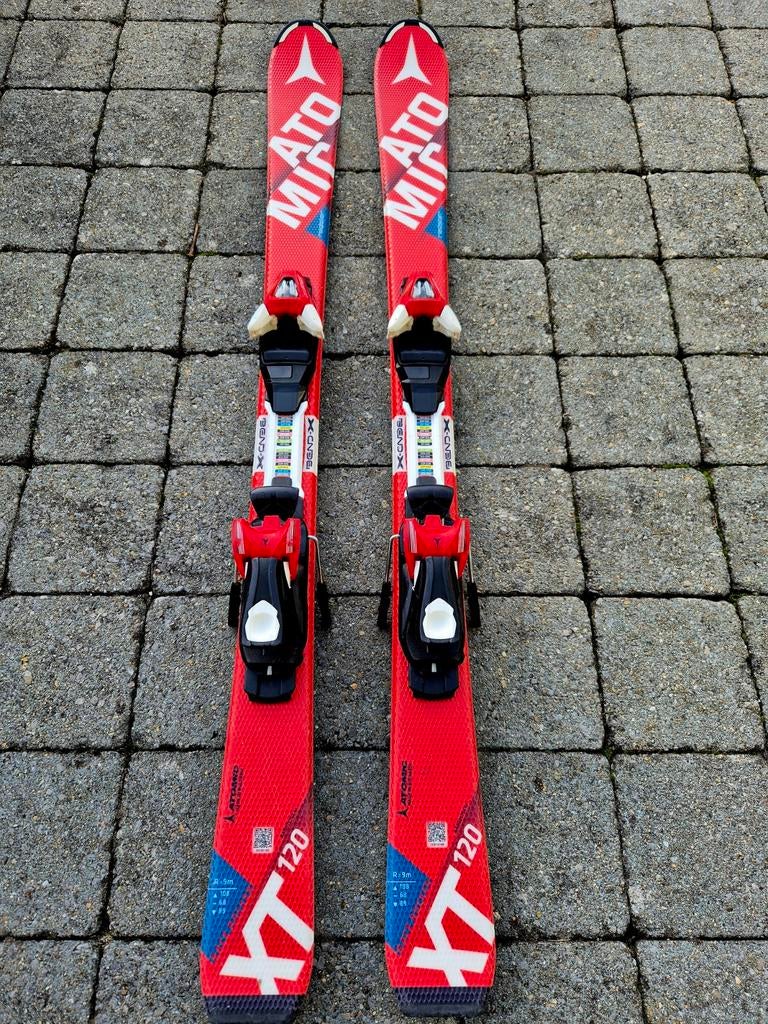 Atomic XT 120 kinderski's, Gebruikt, 100 tot 140 cm, Ophalen of Verzenden, Carve