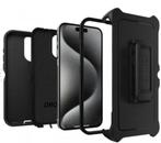 Originele Otterbox Defender Zwart 15 Pro Max Iphone, Ophalen of Verzenden, Nieuw, Frontje of Cover