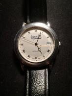 Auguste Reymond Automatic Swiss Watch Horloge, Leer, Polshorloge, Zo goed als nieuw, Zilver