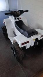 Elektrische Speelauto Quad - Wit, Ophalen