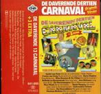 De Daverende Dertien Carnaval + 3 Extra MC, Cd's en Dvd's, Cassettebandjes, Nederlandstalig, Gebruikt, Ophalen of Verzenden, 1 bandje