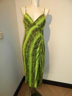 Essentiel Antwerp mooie lange jurk snake print open rug 40