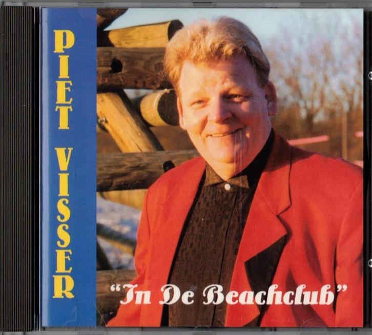 Piet Visser - "In de Beachclub", Cd's en Dvd's, Cd's | Nederlandstalig, Gebruikt, Levenslied of Smartlap, Ophalen of Verzenden