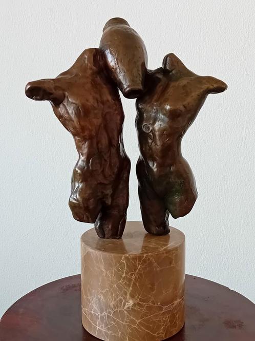 Kees Verkade - WATERMAN - Bronzen Beeld, Antiek en Kunst, Kunst | Beelden en Houtsnijwerken, Ophalen of Verzenden