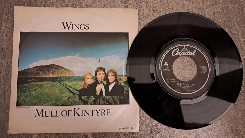 Wings  - mull of kintyre, Gebruikt, 7 inch, Single, Ophalen of Verzenden