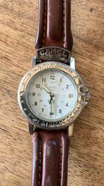 Fraaie Camel Trophy watch herenhorloge, Overige merken, Leer, Staal, Ophalen of Verzenden
