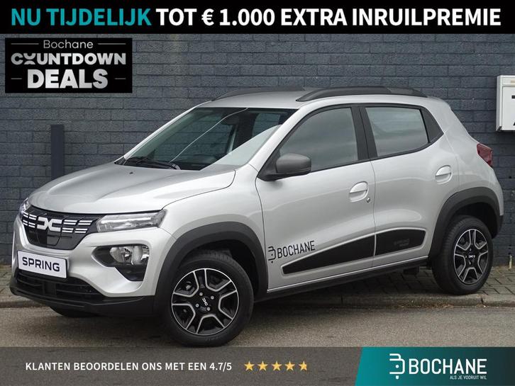 Dacia Spring Expression 27 kWh DC SNELLADER / NAVI / APPLE C, Auto's, Dacia, Bedrijf, Te koop, Spring, ABS, Achteruitrijcamera