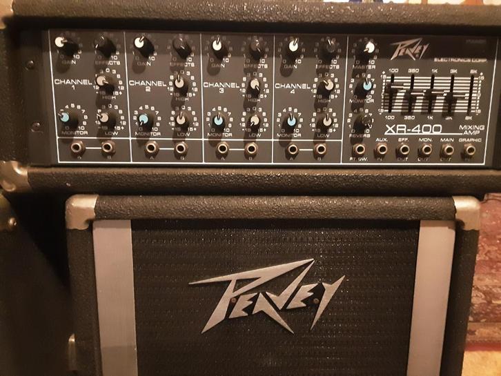 Peavey zanginstalatie compleet, Muziek en Instrumenten, Versterkers | Bas en Gitaar, Gebruikt, 100 watt of meer, Ophalen