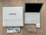 Apple MacBook 2008 2,16 Ghz Intel core Duo, Gebruikt, 2 tot 3 Ghz, Qwerty, 13 inch