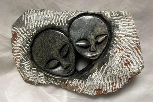 Zimbabwe Afrikaanse Shona Serpentijn sculptuur Ken Tao, Antiek en Kunst, Kunst | Niet-Westerse kunst, Ophalen of Verzenden