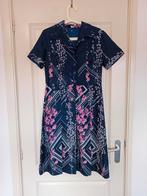 Prachtige retro jurk met lentebloemen, Maat 38/40 (M), Ophalen of Verzenden, Zo goed als nieuw, Roze