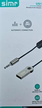 Bluetooth 5.0 Auto USB Ontvanger met 3,5mm AUX Aansluiting, Ophalen of Verzenden, Nieuw