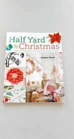 half yard christmas zelf kerst decoraties maken van stof, Ophalen of Verzenden, Nieuw, Borduren en Naaien