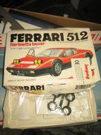 bouwpakket ferrari 512 bb, berlinetta boxer, Hobby en Vrije tijd, Modelauto's | 1:18, Ophalen of Verzenden, Nieuw