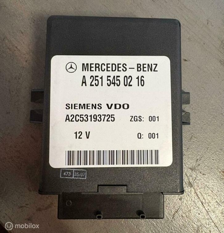 Luchtveringmodule Mercedes E-klasse W211 (02-09) A2515450216, Auto-onderdelen, Ophanging en Onderstel, Mercedes-Benz, Gebruikt