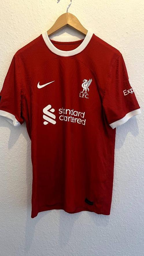 Liverpool FC Nike Shirts en Jas. spelerseditie Gakpo + Salah, Kleding | Heren, Sportkleding, Zo goed als nieuw, Voetbal, Maat 48/50 (M)