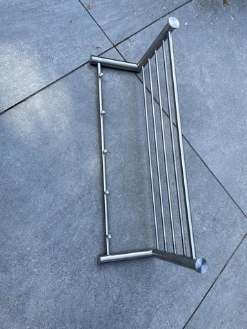 RVS Kapstok - 77x27x25 cm beschikbaar voor biedingen