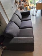 Grijze 3-zits stoffen bank, Huis en Inrichting, Banken | Bankstellen, Gebruikt, Driepersoons, 75 tot 100 cm, Ophalen of Verzenden