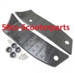 Traanplaatset Rl-50 Iva Lux 50 BTC RIVA Vespelini zwart 27ag, Motoren, Tuning en Styling, Ophalen of Verzenden, 50cc-Scooterparts