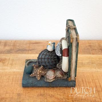 Nautische Boekensteun met Zeemeeuw beschikbaar voor biedingen