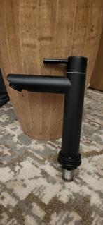 Zwarte Wastafelkraan - Modern Design, Ophalen, Gebruikt, Rvs, Kraan