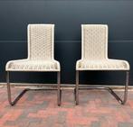 2 tecta Stoelen model B20, Ophalen, Gebruikt, Wit, Twee