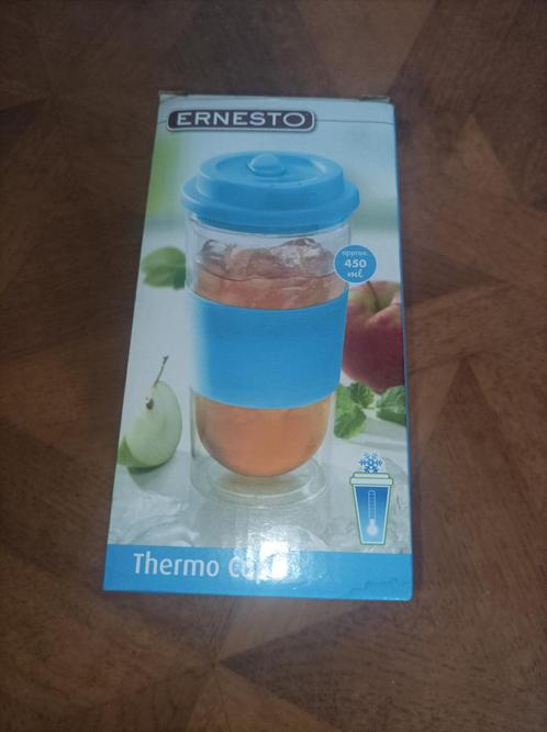 Ernesto thermo cup mug, Huis en Inrichting, Keuken | Servies, Nieuw, Overige typen, Overige stijlen, Overige materialen, Ophalen of Verzenden