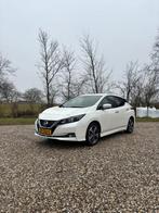 Nissan Leaf Electric 40kWh 2019 Wit, Auto's, Stof, Zwart, 150 pk, Wit