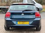 BMW 1-serie 116i|XENON|PSENSOR|6BAK|CARPLAY|, Euro 5, Gebruikt, 4 cilinders, Blauw