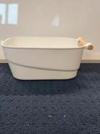 NIEUW! Wenko mand wit plastic houten handvat per stuk €4,99, Huis en Inrichting, Ophalen of Verzenden, Nieuw, Mand