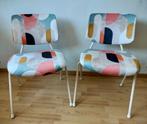 Schoolstoelen , vintage eetkamerstoel, Ophalen, Twee, Zo goed als nieuw, Vintage retro