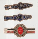 sigarenbanden - DIANA, Verzenden, Gebruikt, Sigarenbandjes