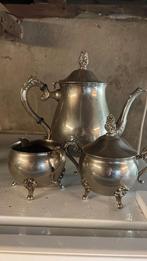 Verzilverde koffie en thee set, Ophalen