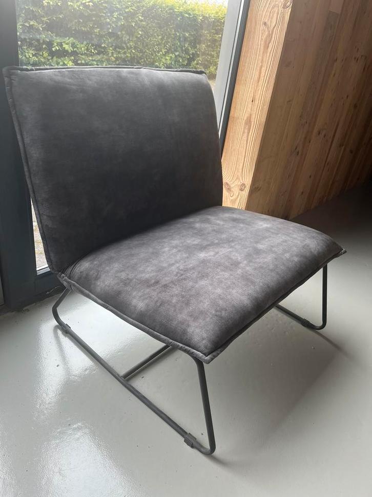 Fauteuil 1,5 zits love seat adore hunter groen zwart frame, Huis en Inrichting, Stoelen, Zo goed als nieuw, Eén, Stof, Overige kleuren