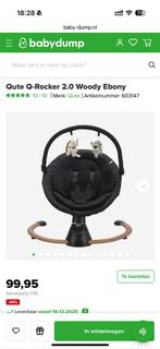 Qute q rocker schommelstoel 2.0, Kinderen en Baby's, Wipstoeltjes, Schommelstoel, Ophalen, Overige merken, Met gordel(s) of riempje(s)