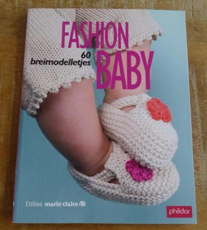 Fashion Baby baby breiboek Phildar Marie Claire, Hobby en Vrije tijd, Breien en Haken, Zo goed als nieuw, Breien, Patroon of Boek
