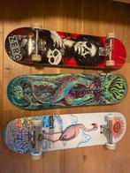 2 completes en 1 los deck, Sport en Fitness, Skateboarden, Skateboard, Ophalen of Verzenden, Zo goed als nieuw