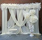 TE KOOP: Backdrop bruiloft verloving henna (handgemaakt), Ophalen, Zo goed als nieuw, Geboorte of Huwelijk