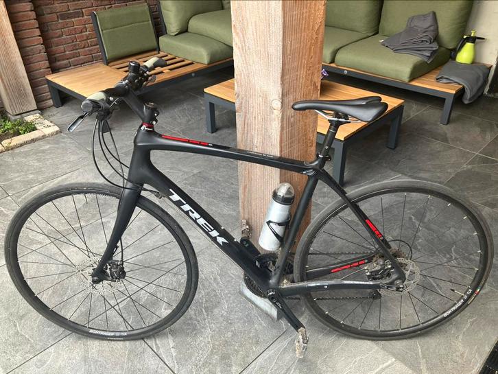 Trek FX 6 Sport Carbon, Fietsen en Brommers, Fietsen | Heren | Sportfietsen en Toerfietsen, Zo goed als nieuw, Overige merken