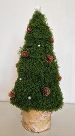 Nieuw mosboompje 36 cm hoog * g, Diversen, Kerst, Ophalen of Verzenden, Nieuw