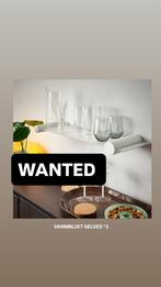 Gezocht: 3x VARMBLIXT Wandplank - Sabine Marcelis IKEA, Ophalen of Verzenden, Zo goed als nieuw