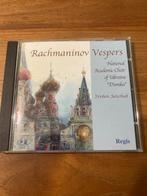 Rachmaninov Vespers - National Academic Choir of Ukraine Du, Cd's en Dvd's, Verzenden, Classicisme, Zo goed als nieuw, Vocaal