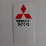 Leuke sticker.   MITSUBISHI Motors., Verzamelen, Ophalen of Verzenden, Zo goed als nieuw, Overige typen