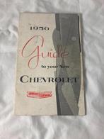 chevrolet 1956 origineel instructieboekje  geen kopie, Ophalen of Verzenden