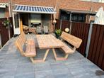 Stoere Douglas picknicktafels, Tuin en Terras, Tuintafels, Ophalen of Verzenden, Nieuw, Hout
